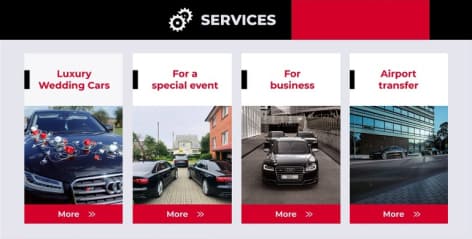 website design for automobile company