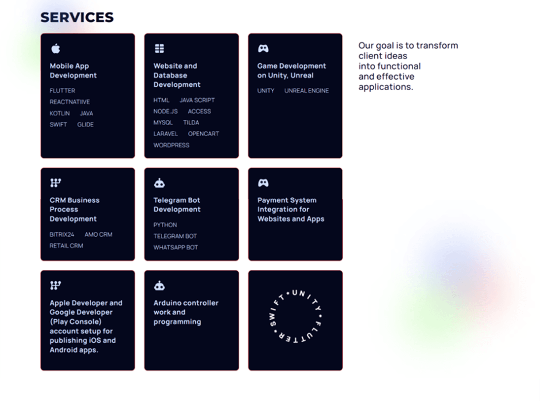 Turnkey landing page Thedeveloper